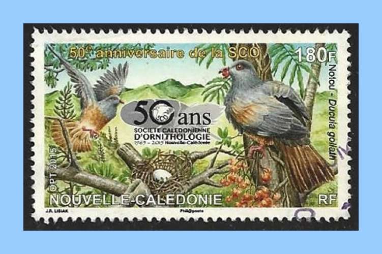 Nouvelle Calédonie  N° 1248 Obl. Notou  2015 Oiseau
