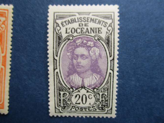 Océanie y & t   27 * 1913
