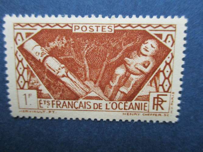 Océanie y & t 107 * 1939