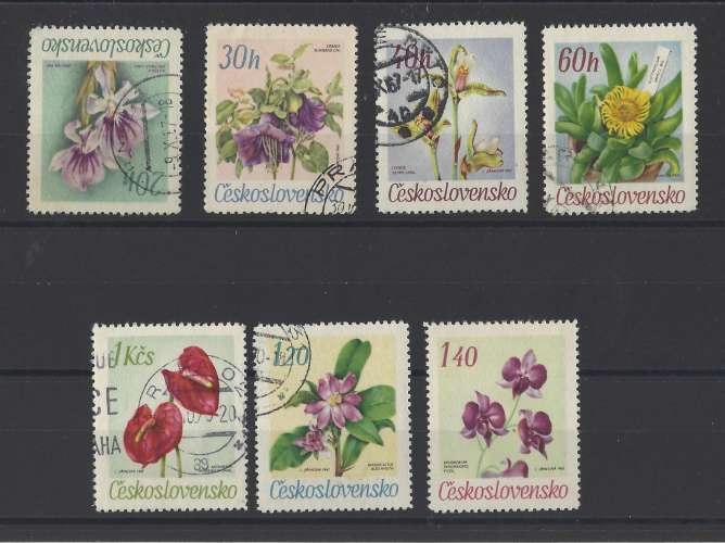 TCHECOSLOVAQUIE.   YT    n° 1584/590   neuf **/oblitéré   1967