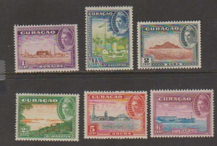 Netherlands Antilles - Scott 164-169 mint