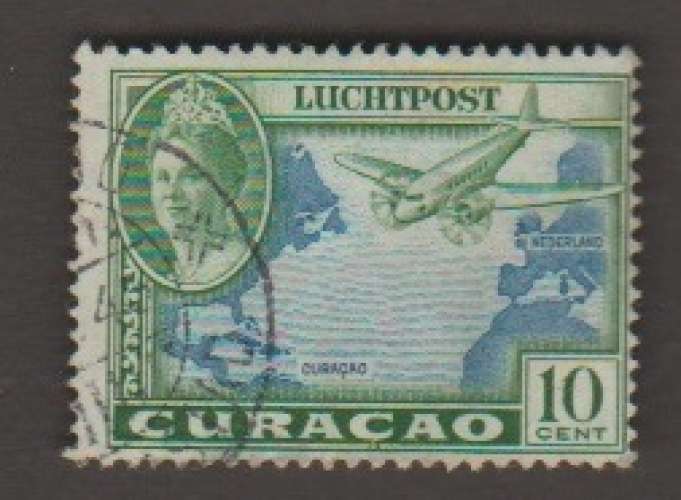 Netherlands Antilles - Scott C18   carte / map