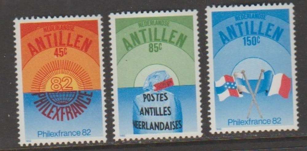 Netherlands Antilles - Scott 482-484 mint