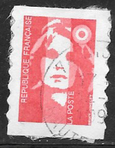 France - YT  adhésif  7  obl -  (1994)