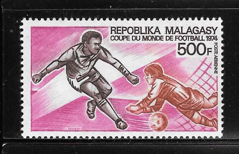 MADAGASCAR Y&T n° PA 133 football - 1974