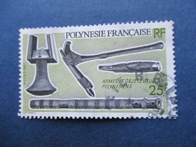 Polynésie y & t   288 obl 1987