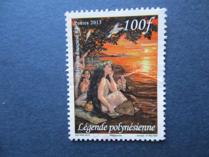 Polynésie y & t 1018 obl 2013
