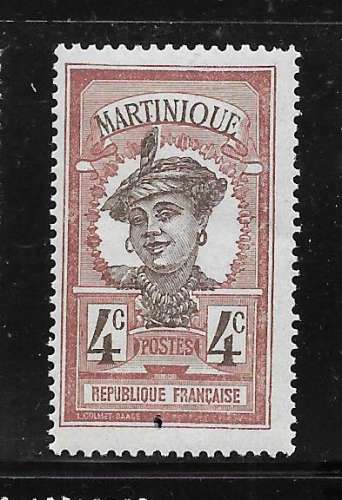 Martinique  Y&T  n°  63 MNH -  1908