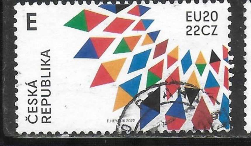 Tchéquie -  Y&T  n° 1014 - Oblitéré / Used  - 2022