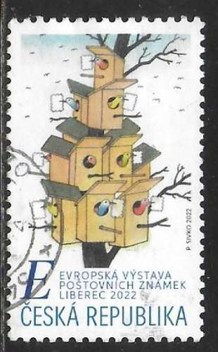 Tchéquie -  Y&T  n° 1025 - Oblitéré / Used  - 2022