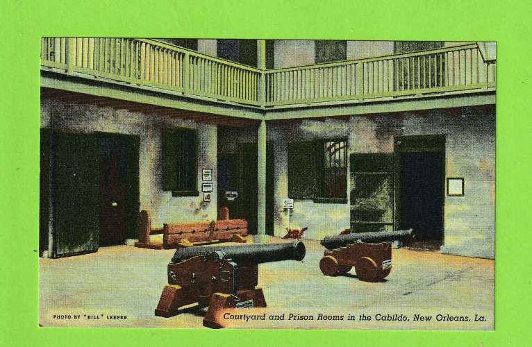 COURTYARD AND PRISON ROOMS IN THE CABILDO