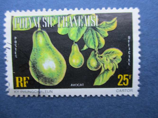 Polynésie y & service 11 obl 1977