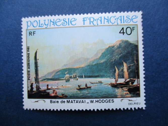 Polynésie y & poste aérienne 163 ** 1981