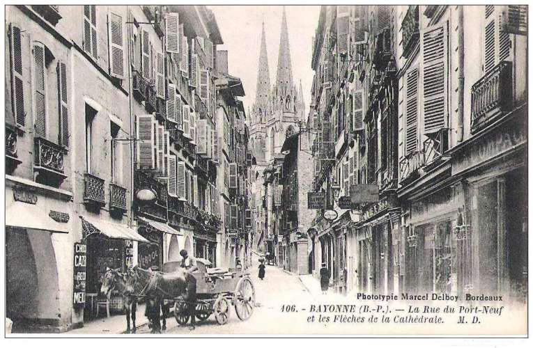 64 - Bayonne - rue du port neuf