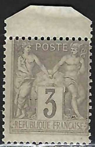 France - 1880 - Y & T n° 87 - MNH