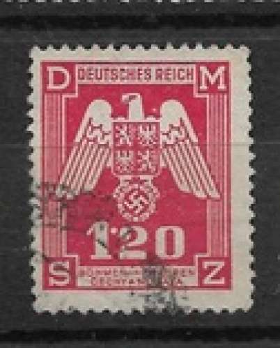 Boheme Moravie oblitéré YT service 19
