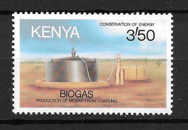 KENYA Y&T n° 321 senza gomma - 1985