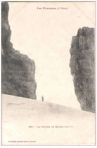 65 - Gavarnie - la brèche de Roland