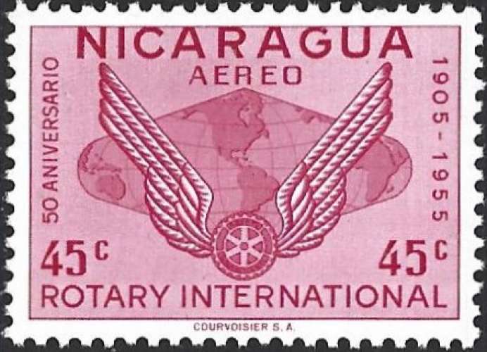 Nicaragua - 1955 - Y&T pa 331 ** - MNH