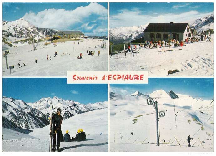  65 - Saint Lary  - Soulan -  Espiaube  - multivues 