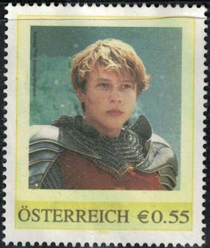 Autriche Oblitéré Used Personnalisé Narnia William Moseley RP326