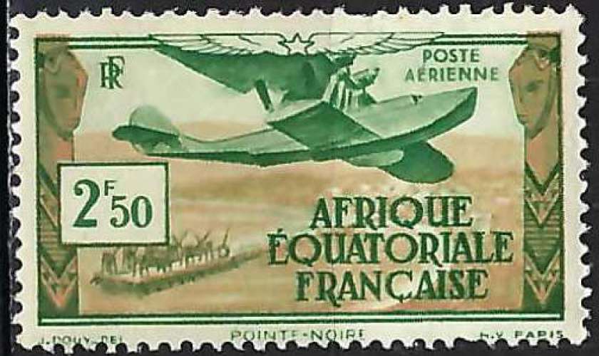 AEF - 1937 - Y & T n° 3 Poste aérienne - MNH