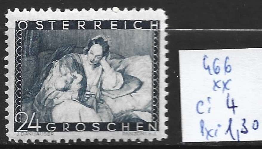 AUTRICHE 466 ** côte 4 € 