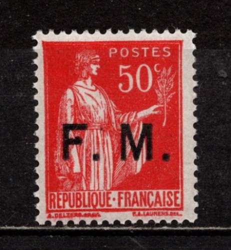 Timbre de Franchise militaire France n° 7**, superbe