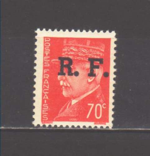 Timbre de libération de Lyon France n° 6**, superbe