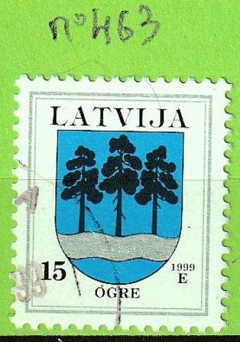 LETTONIE YT N°463 OBLIT