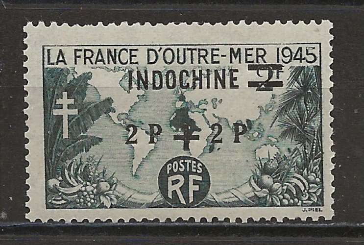 INDOCHINE ANNÉE  1944 Y.T N°298 NEUF**