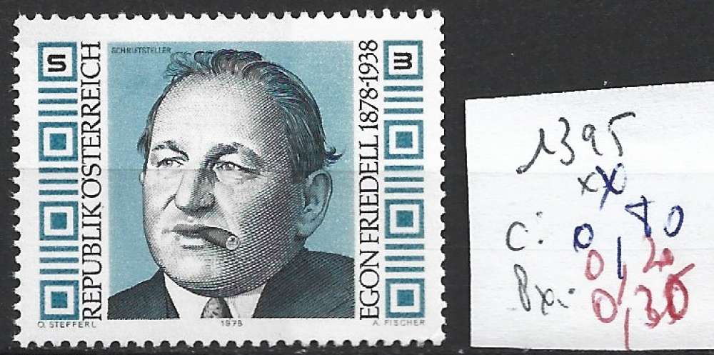 AUTRICHE 1395 ** côte 0.80 € 