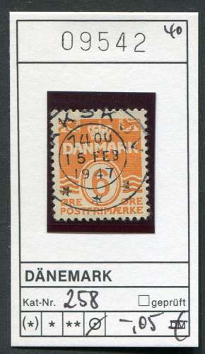 Danemark 1940 - Michel 258 - oo oblit.- 