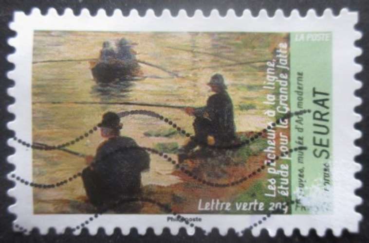 FRANCE autoadhésif N°833 Tableau oblitéré