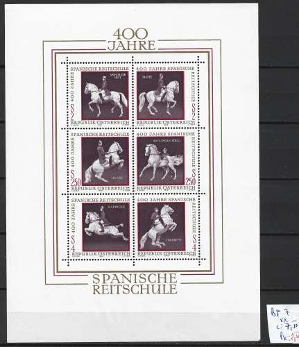 AUTRICHE BF 7 ** côte 7.50 €