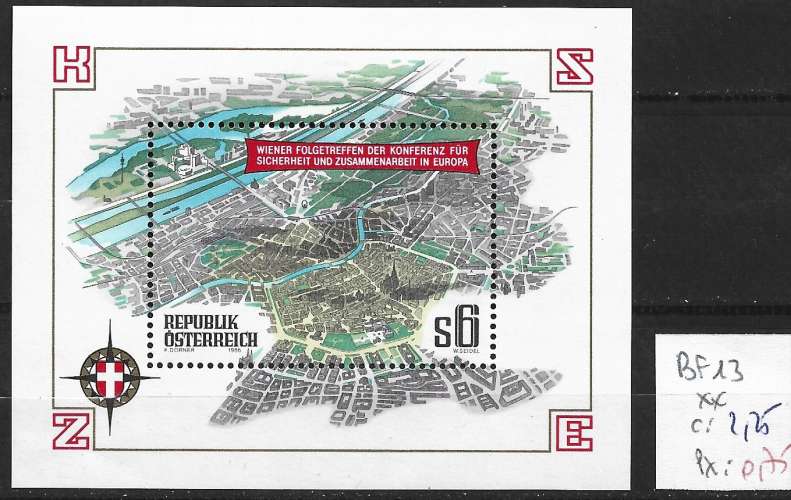 AUTRICHE BF 13 ** côte 2.25 €