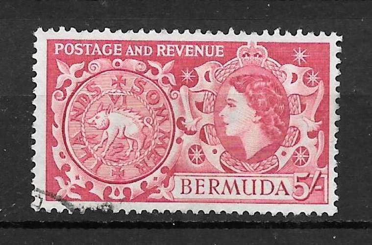 Bermudes Y&T n° 146  Elisabeth   - 1953