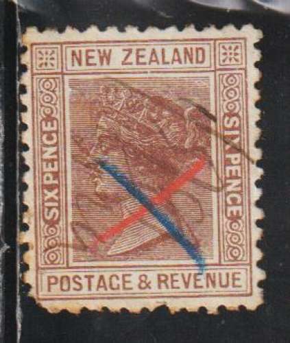 NOUVELLE-ZELANDE 1882 - Y&T N° 64