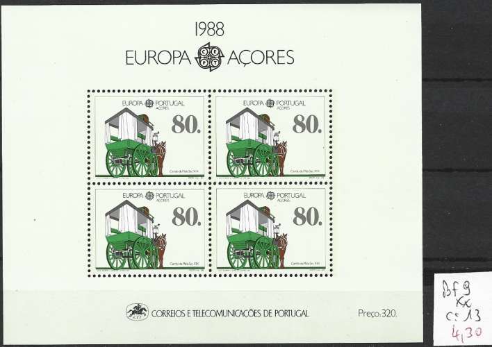 ACORES BF 9 ** côte 13 €