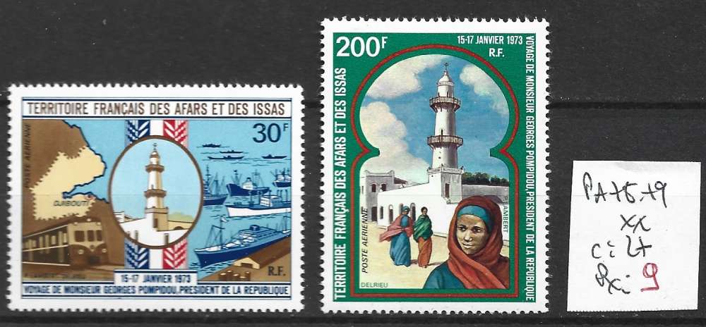 AFARS ET ISSAS PA 78-79 ** côte 27 € 