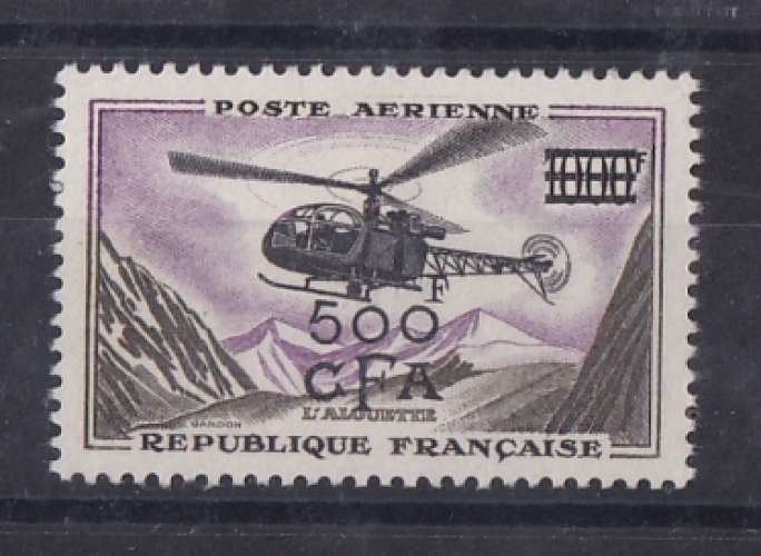 REUNION.   YT   PA n° 17    neuf *    1957