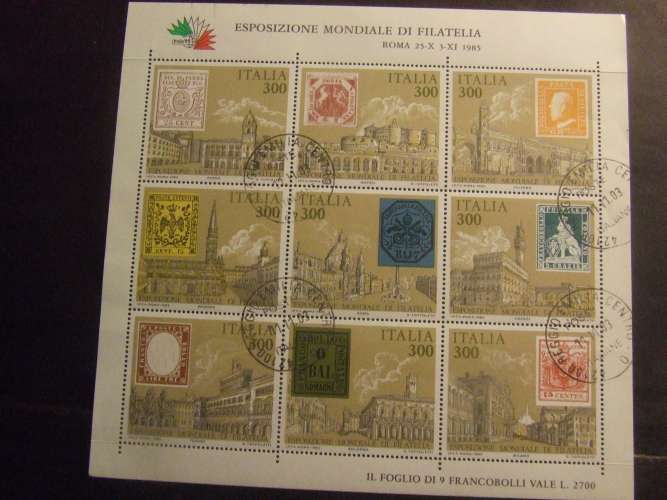 ITALIA 1985 ITALIA 85 USATO BF