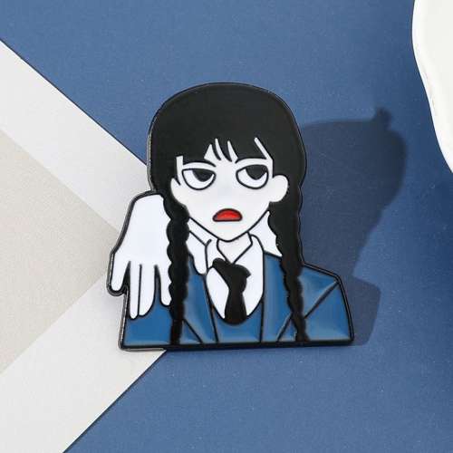 Pin's Pins Mercredi Addams Wednesday (Réf 2)