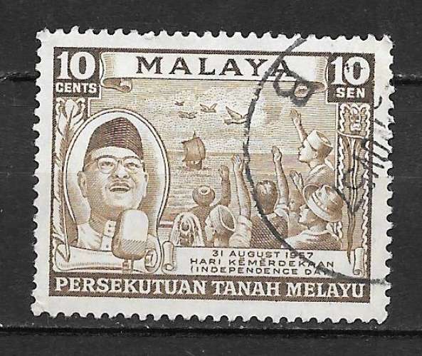 Malaisie Fédération de Malaisie Y&T n° 84 , 1957