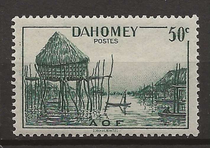 DAHOMEY  ANNÉE 1944 Y.T N°151 NEUF** sans RF 