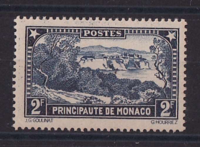 MONACO.   Y/T   n° 129    neuf *    1933