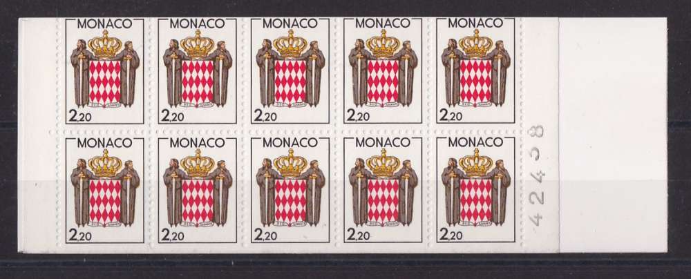 MONACO.   Y/T  Carnets n° C-2    neuf **    1988