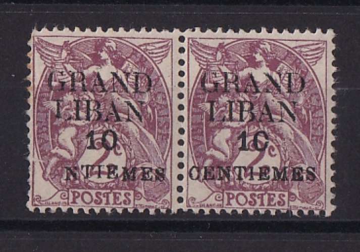 GRAND-LIBAN.   Y/T   n° 1-1ba    neuf **    1924