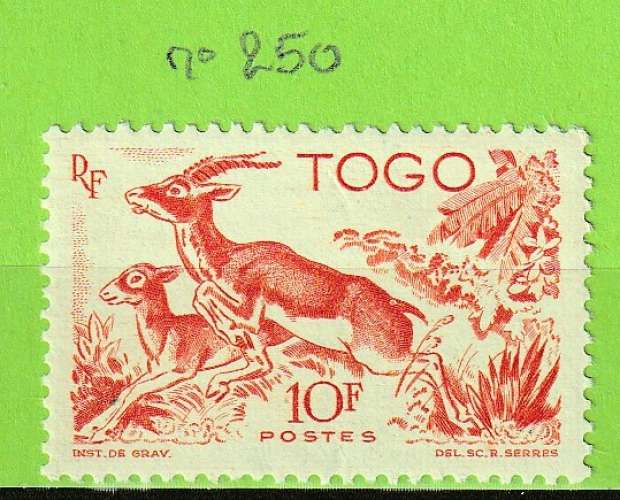 TOGO YT N°250 NEUF**