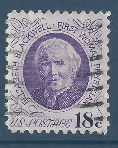 Etats-Unis - YT 1011 - Elizabeth Blackwell - Physicienne